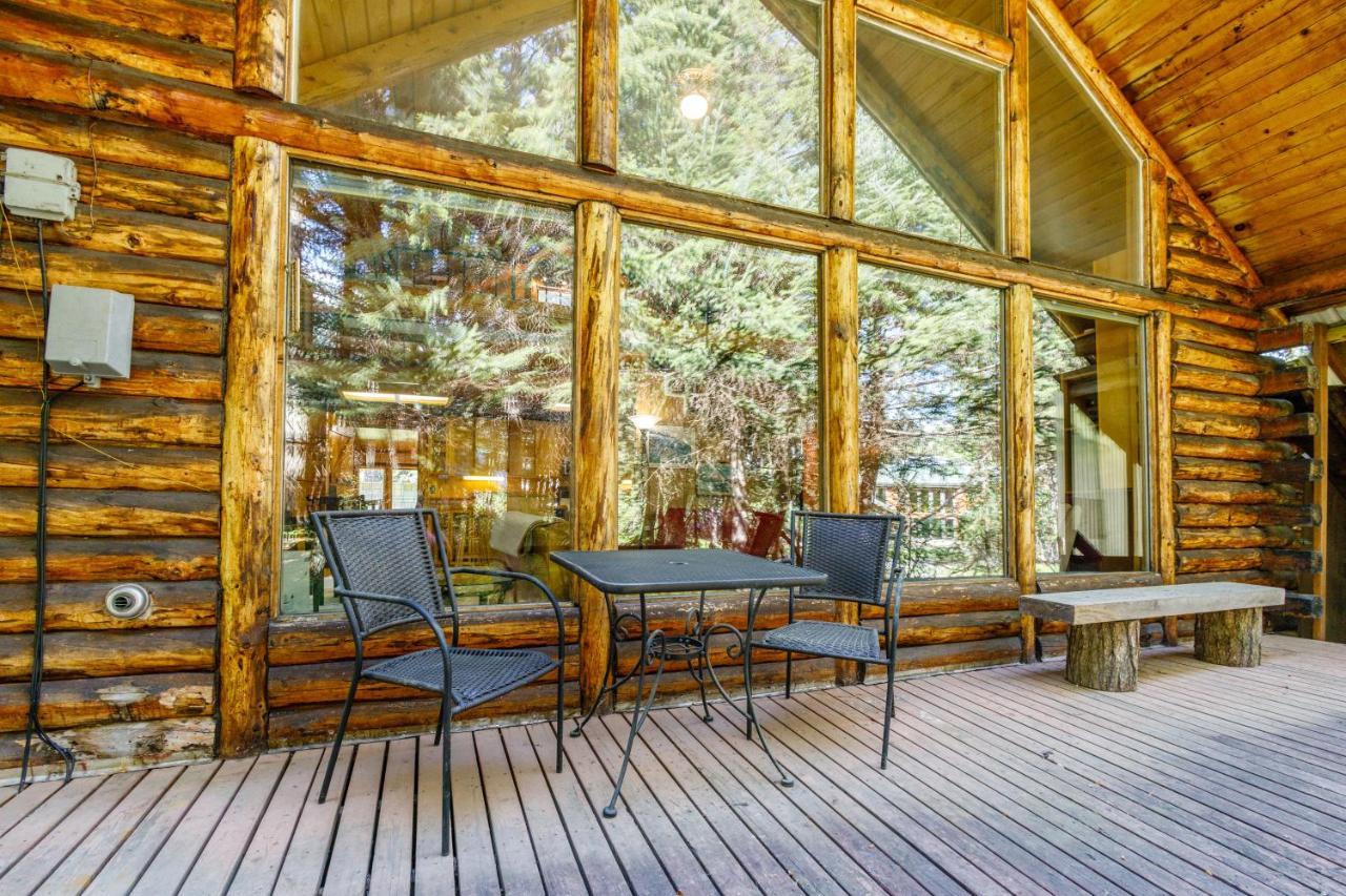 Alpine Meadows Log Cabin Girdwood Exterior photo