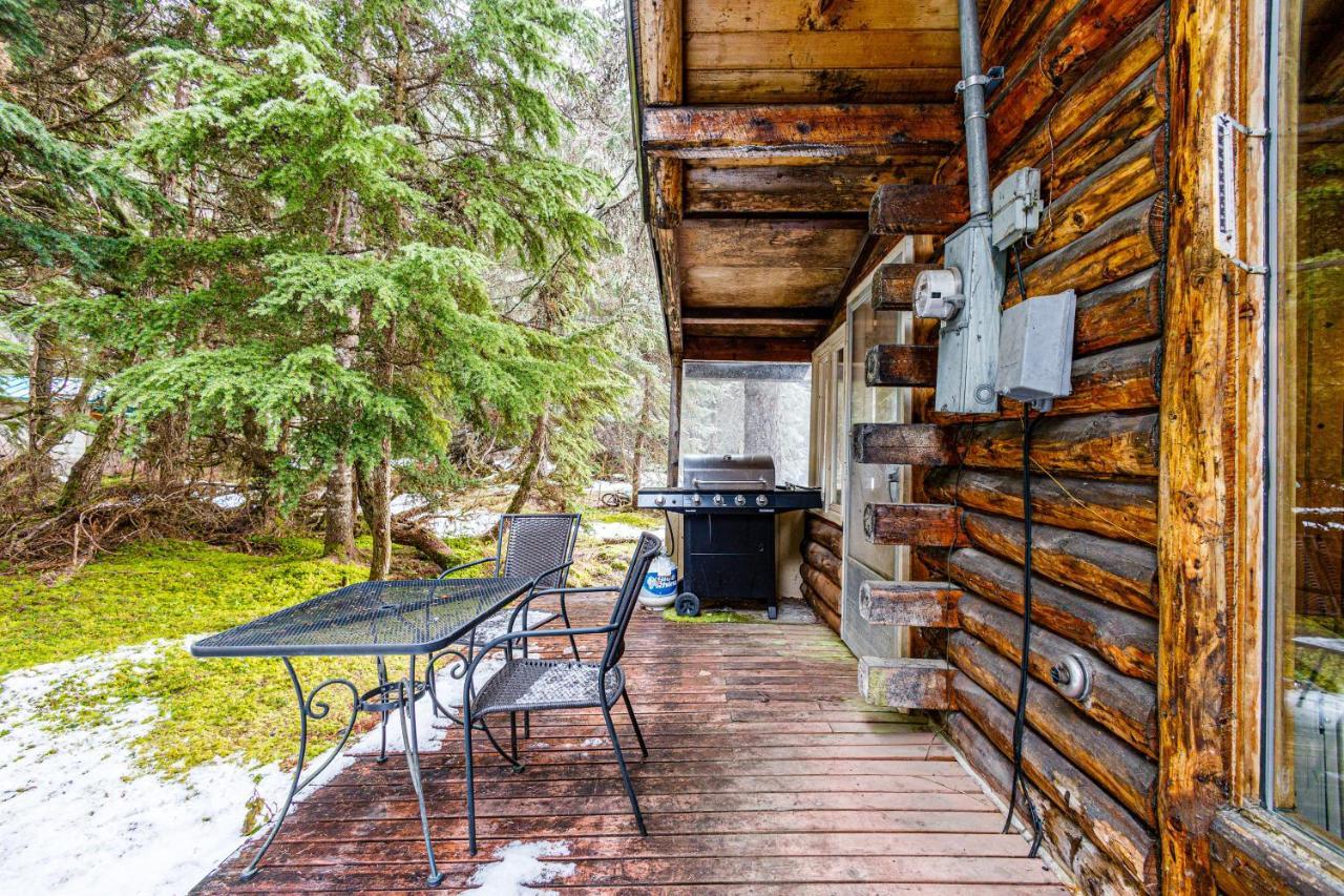 Alpine Meadows Log Cabin Girdwood Exterior photo